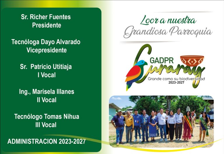 ¡Curaray está de fiesta!