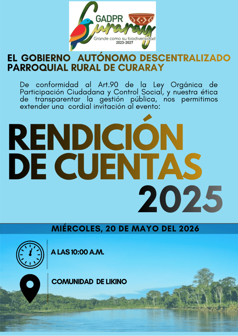 Deliberación Rendición de Cuentas 2025